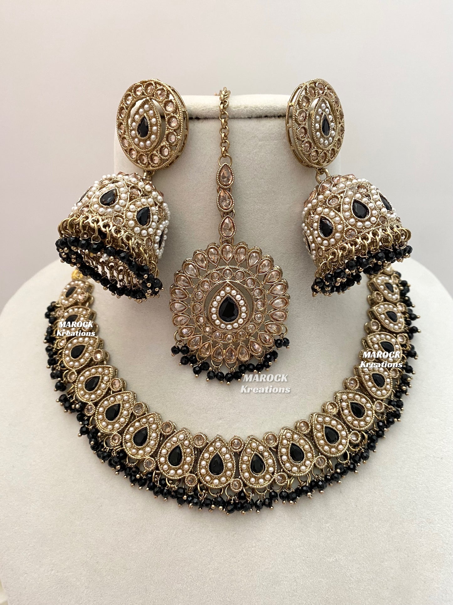 Tina Antique Polki Necklace set