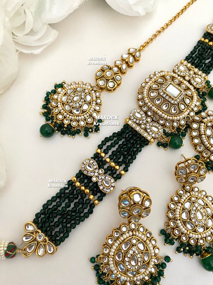 Simona Premium Quality Kundan Choker set