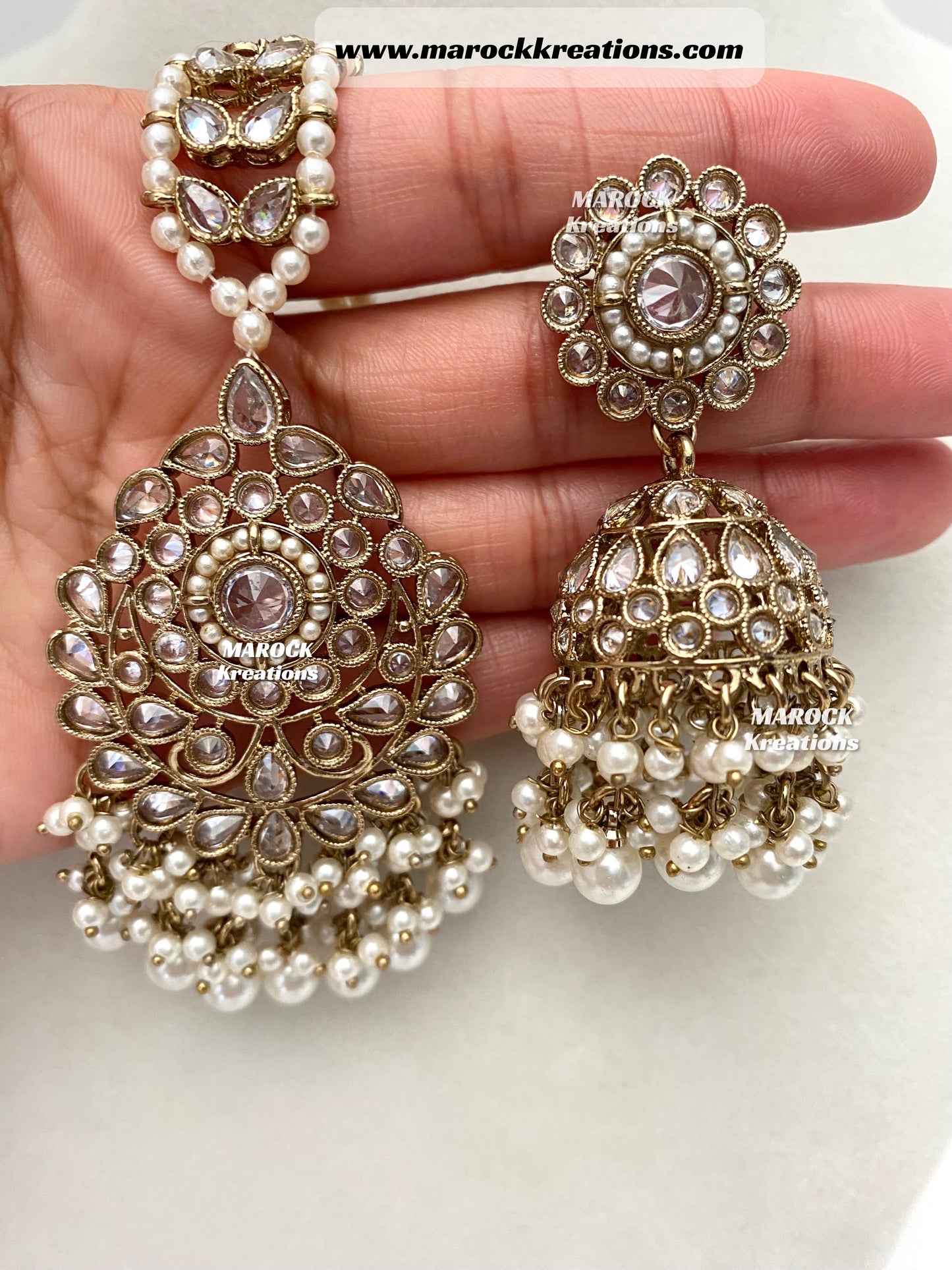 Aalia Antique Polki Necklace set