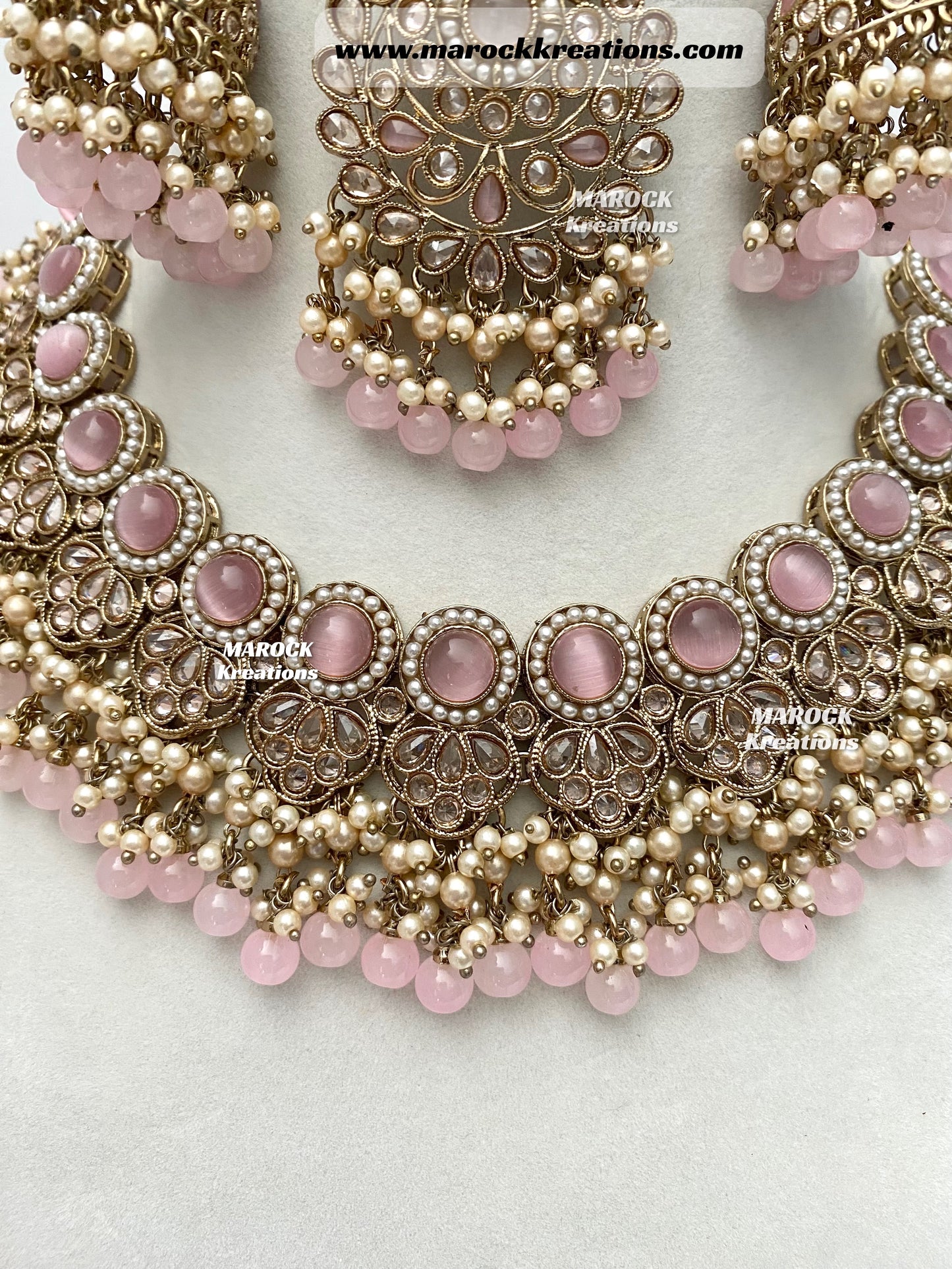 Aalia Antique Polki Necklace set