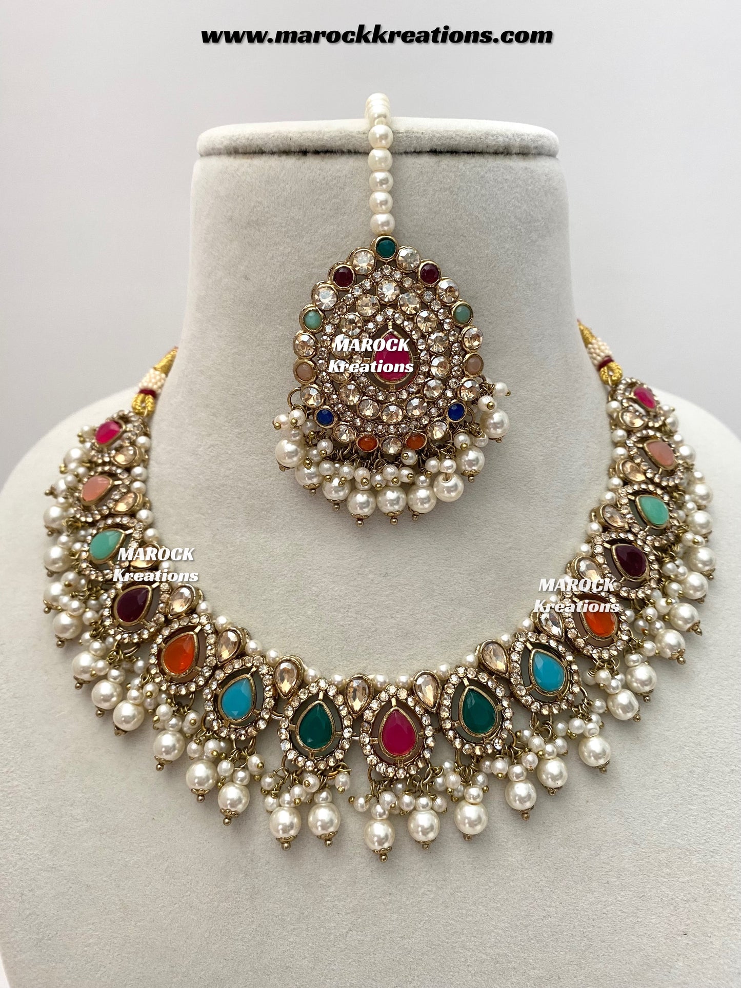Zeena Premium Quality Pakistani Necklace set
