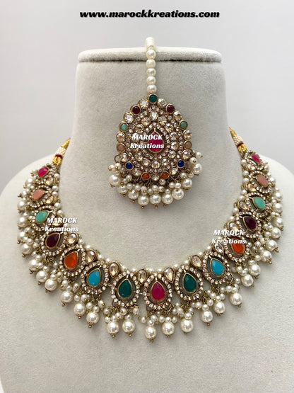 Zeena Premium Quality Pakistani Necklace set