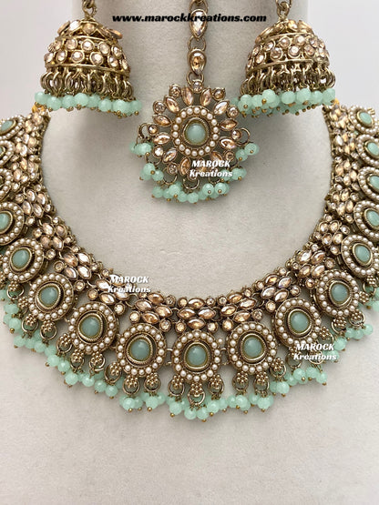 Sameera Polki Necklace set