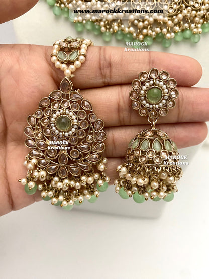 Aalia Antique Polki Necklace set