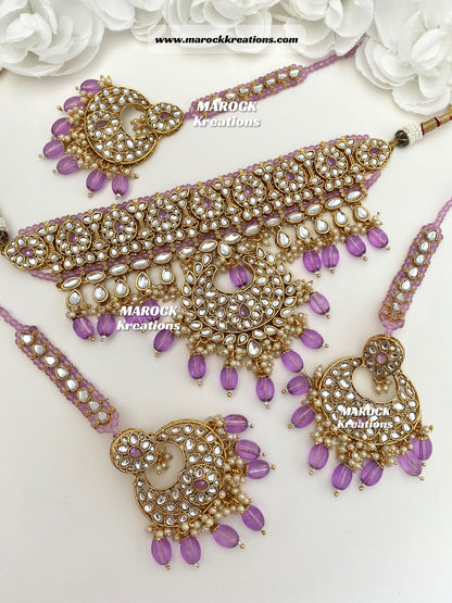 Fine Kundan Statement Choker set