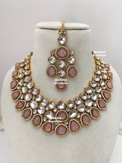 Patriza Sabyasachi inspired Premium Quality Kundan Statement Necklace set