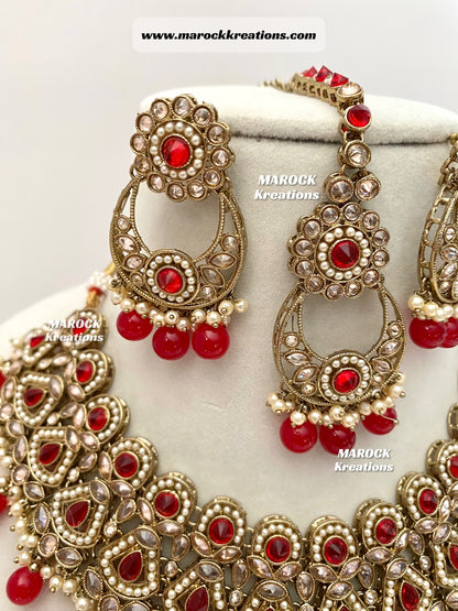 Antique Polki Necklace set