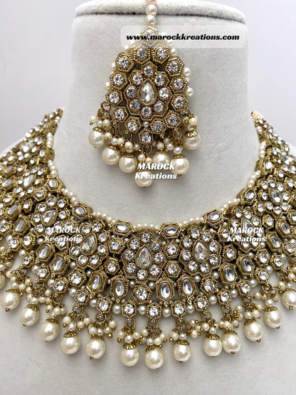 Kundan/Stone Necklace set