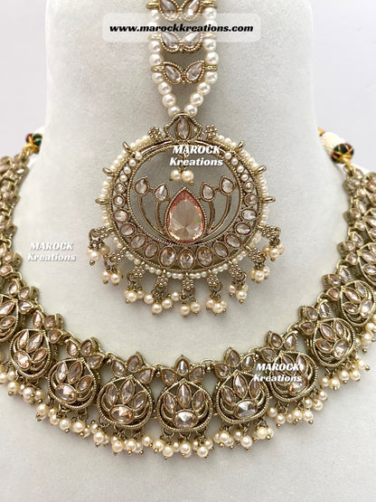 Antique Polki Necklace set