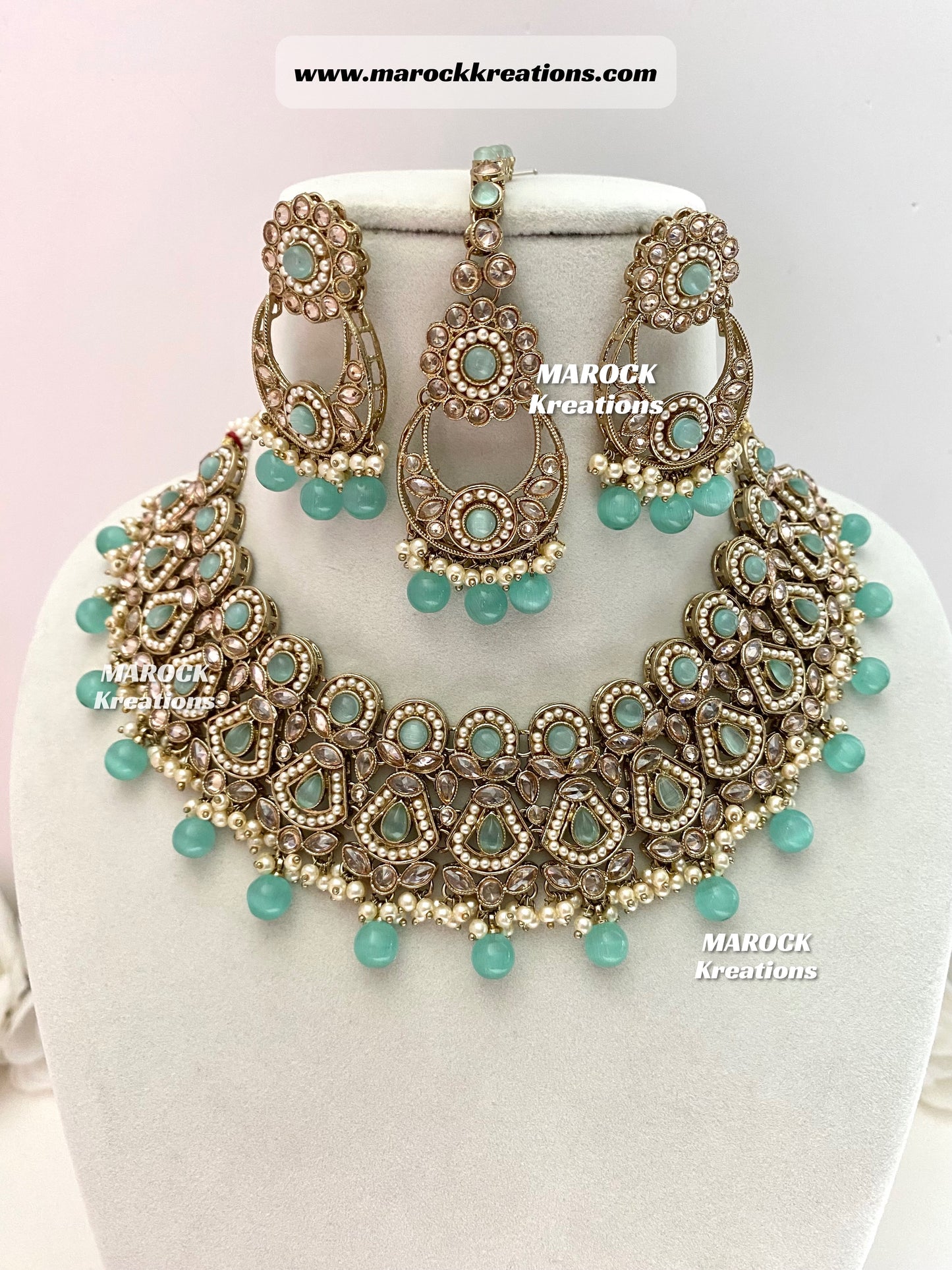 Antique Polki Necklace set