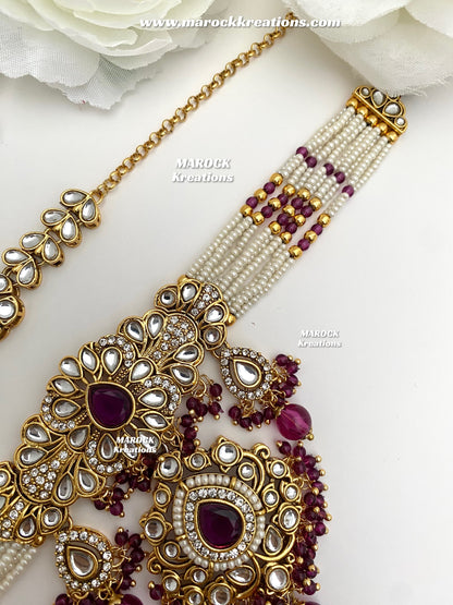 Mahima Premium Quality Kundan Choker set
