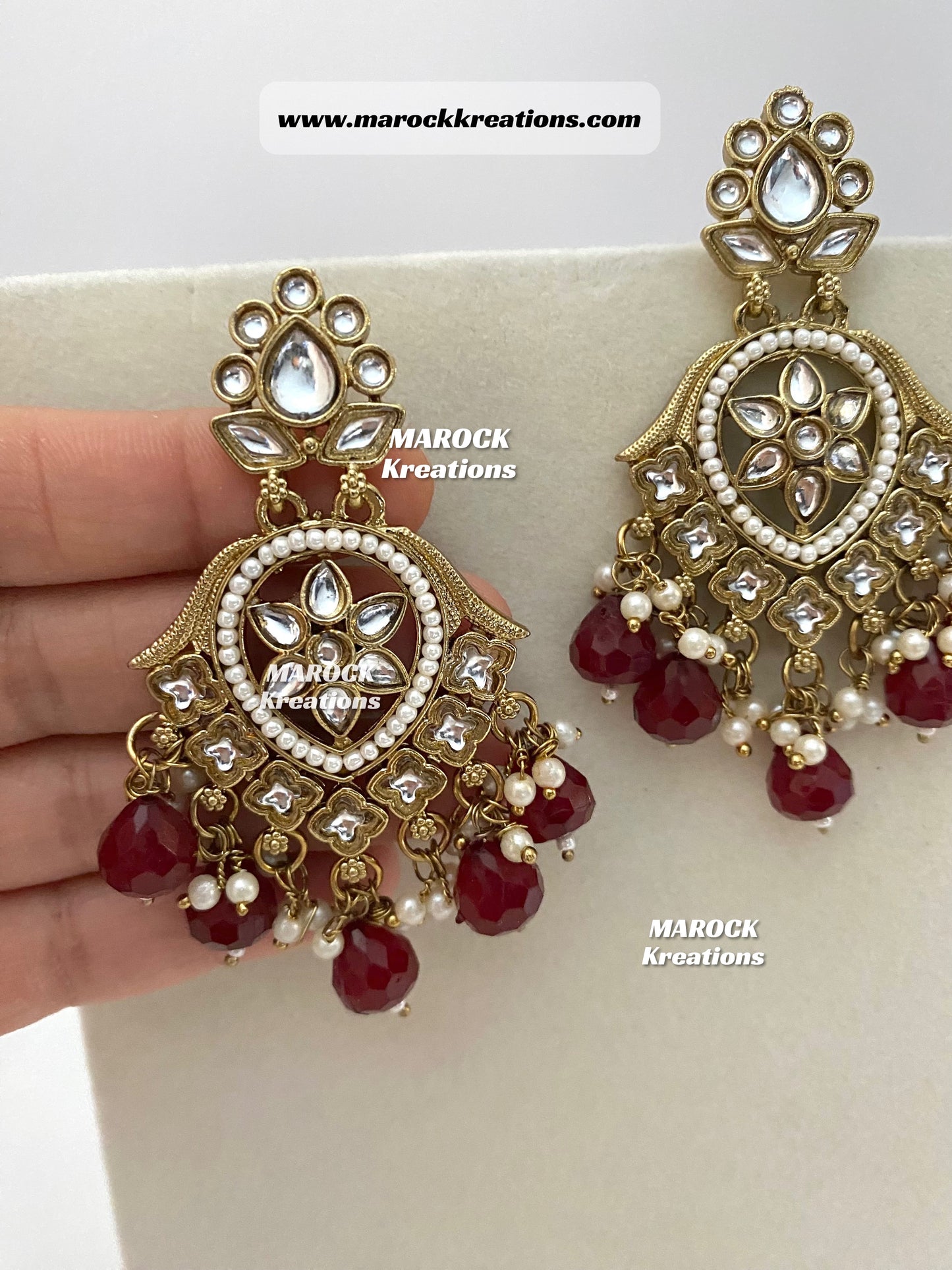 High quality Kundan Earrings