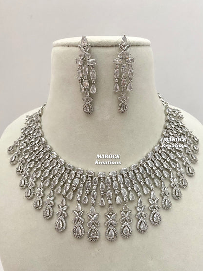 American Diamond Necklace set