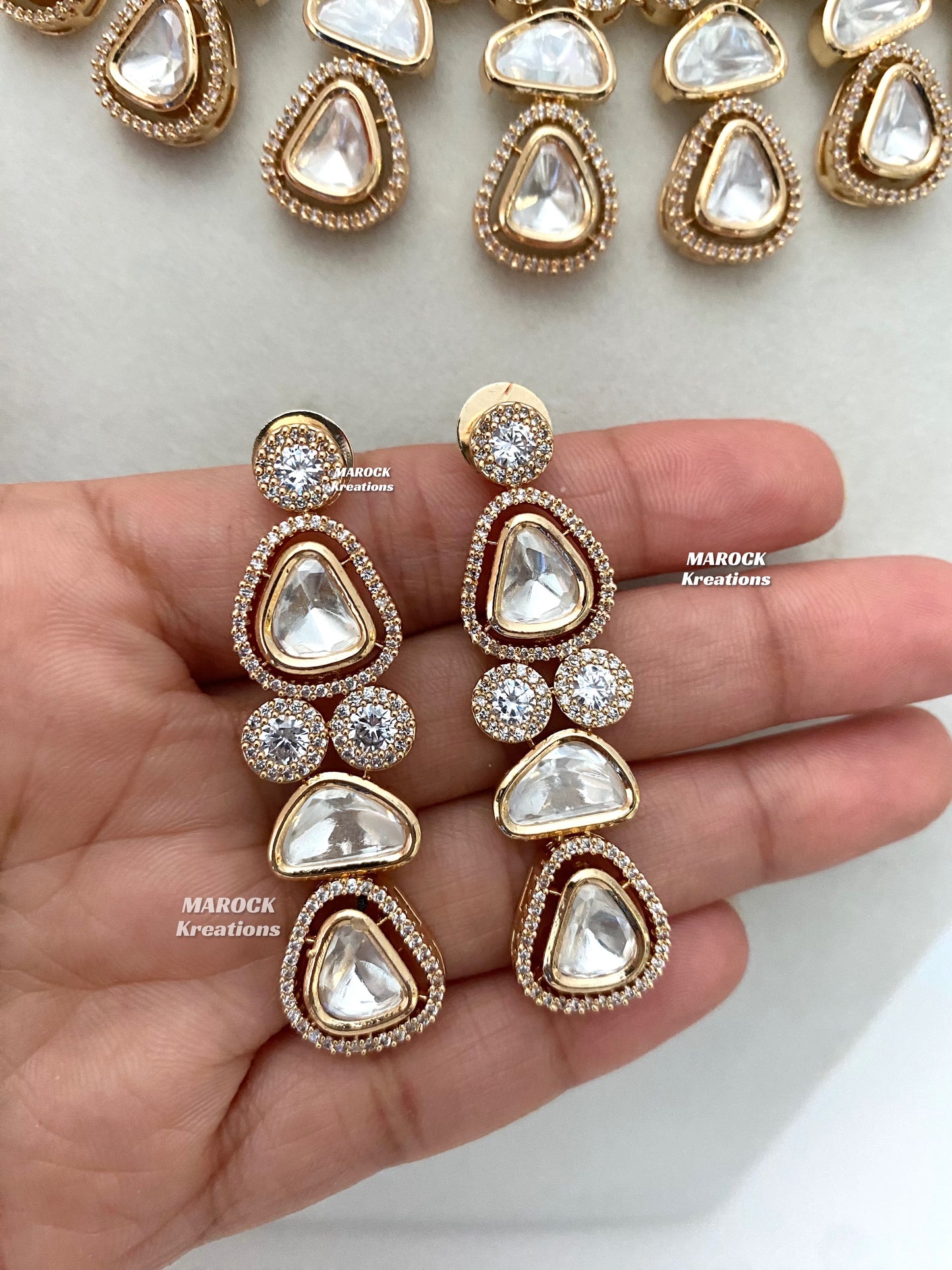 Yamini Premium Quality Tyani inspired exclusive Kundan Necklace set