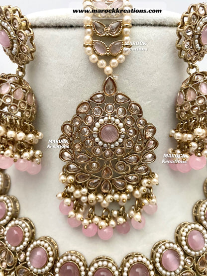 Aalia Antique Polki Necklace set