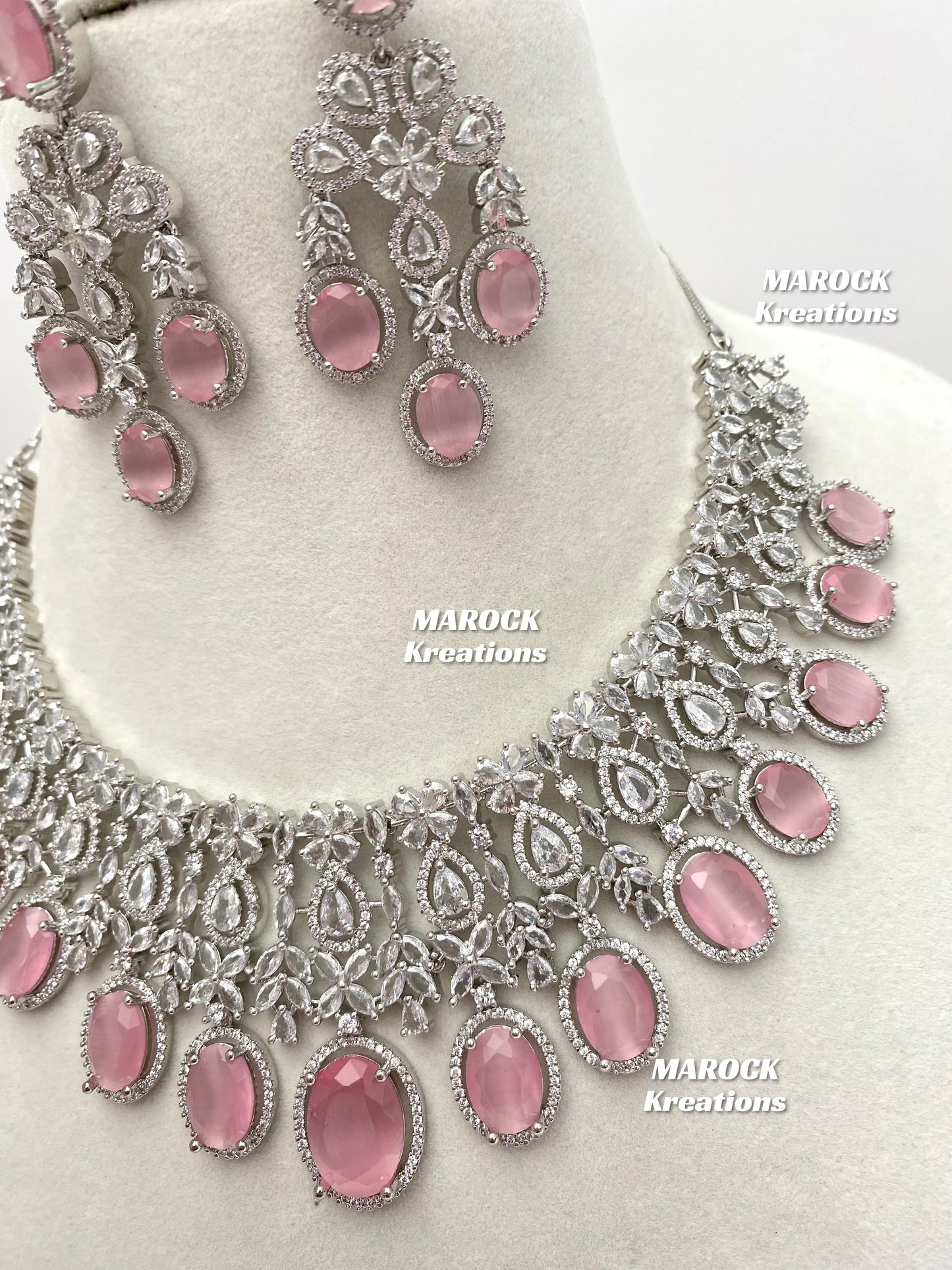 Amaya American Diamond Necklace set