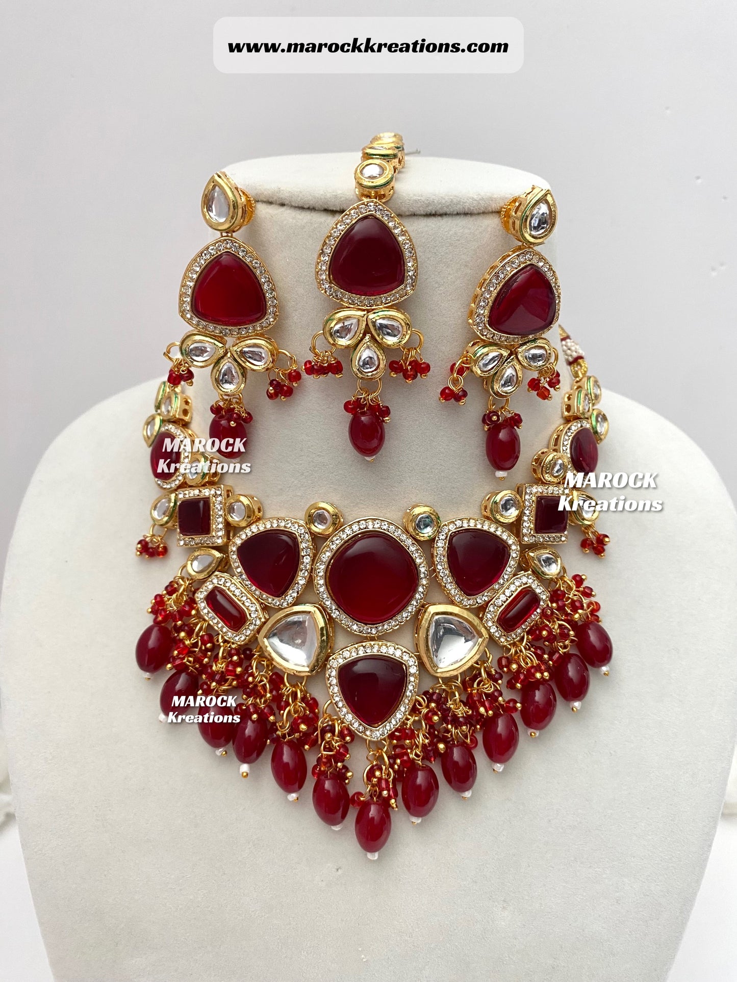 Kundan Statement Necklace set