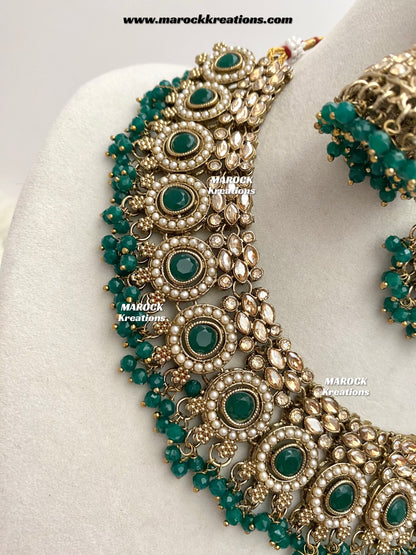 Sameera Polki Necklace set