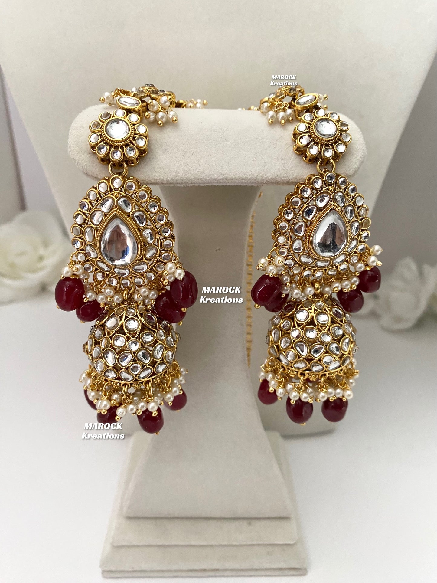 Premium Quality Kundan Bridal set/Indian bridal jewelry