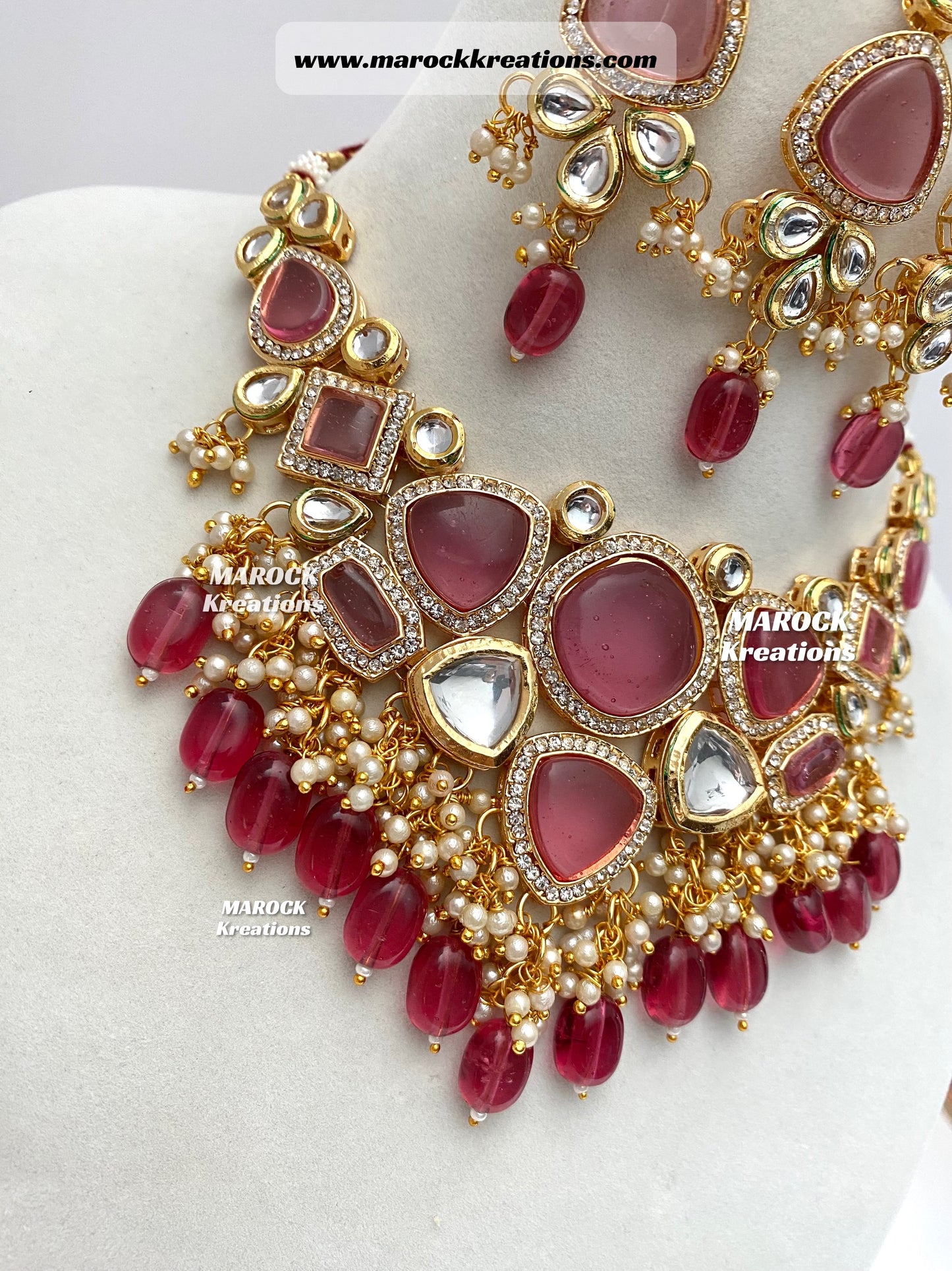 Kundan Statement Necklace set