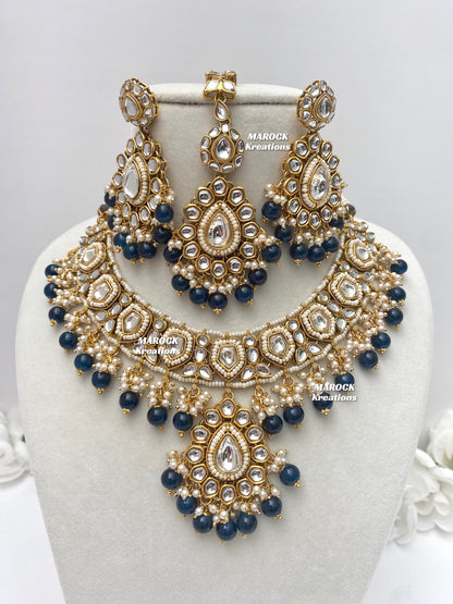 Sania Premium Quality Kundan Necklace set