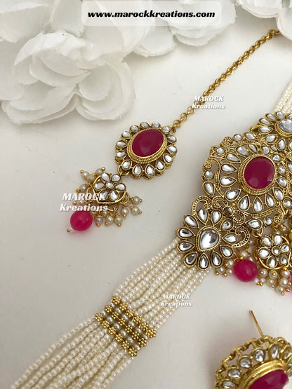 Barbie Kundan Choker set