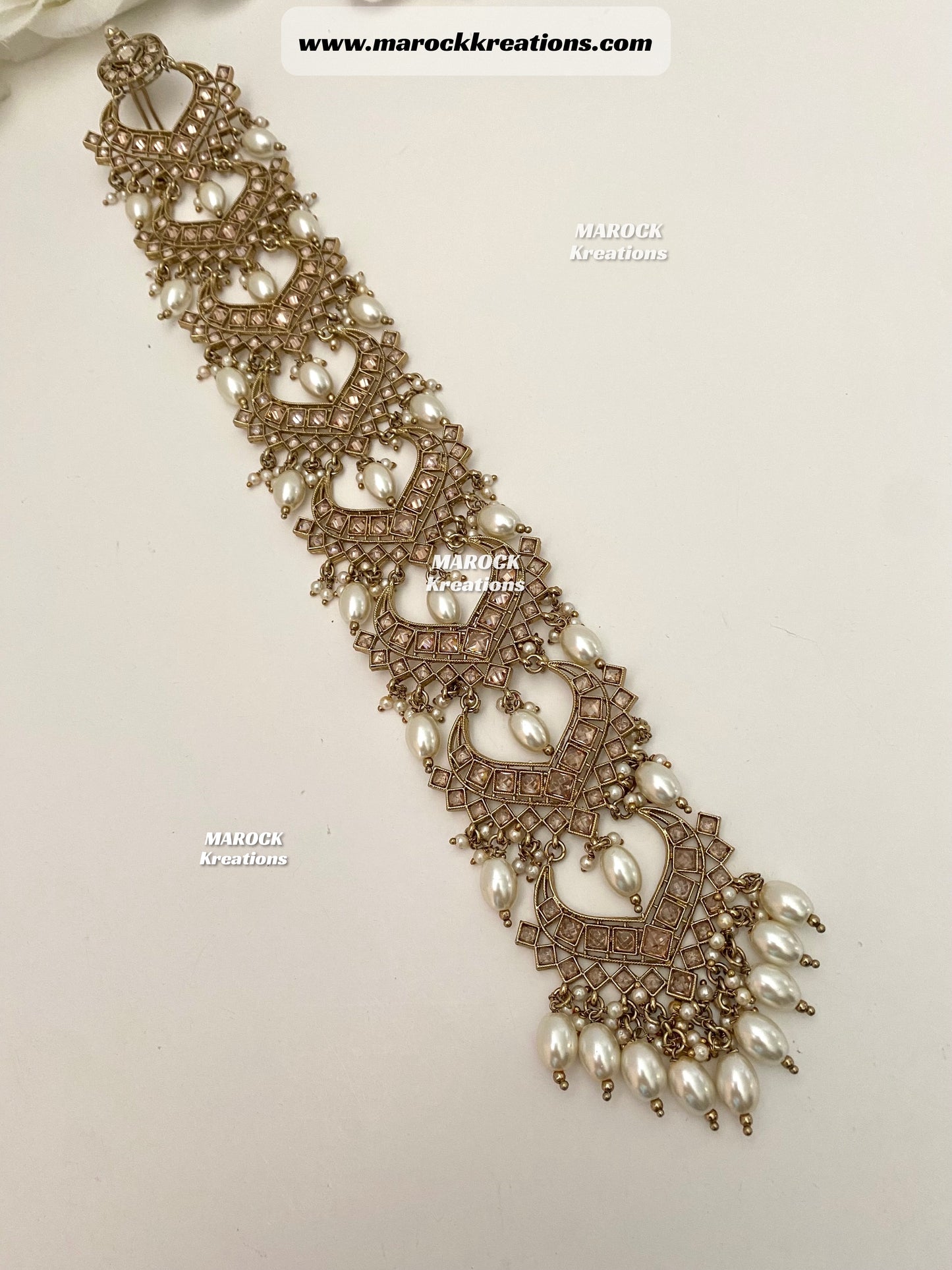 Soni Polki Braid Jewelry/Choti