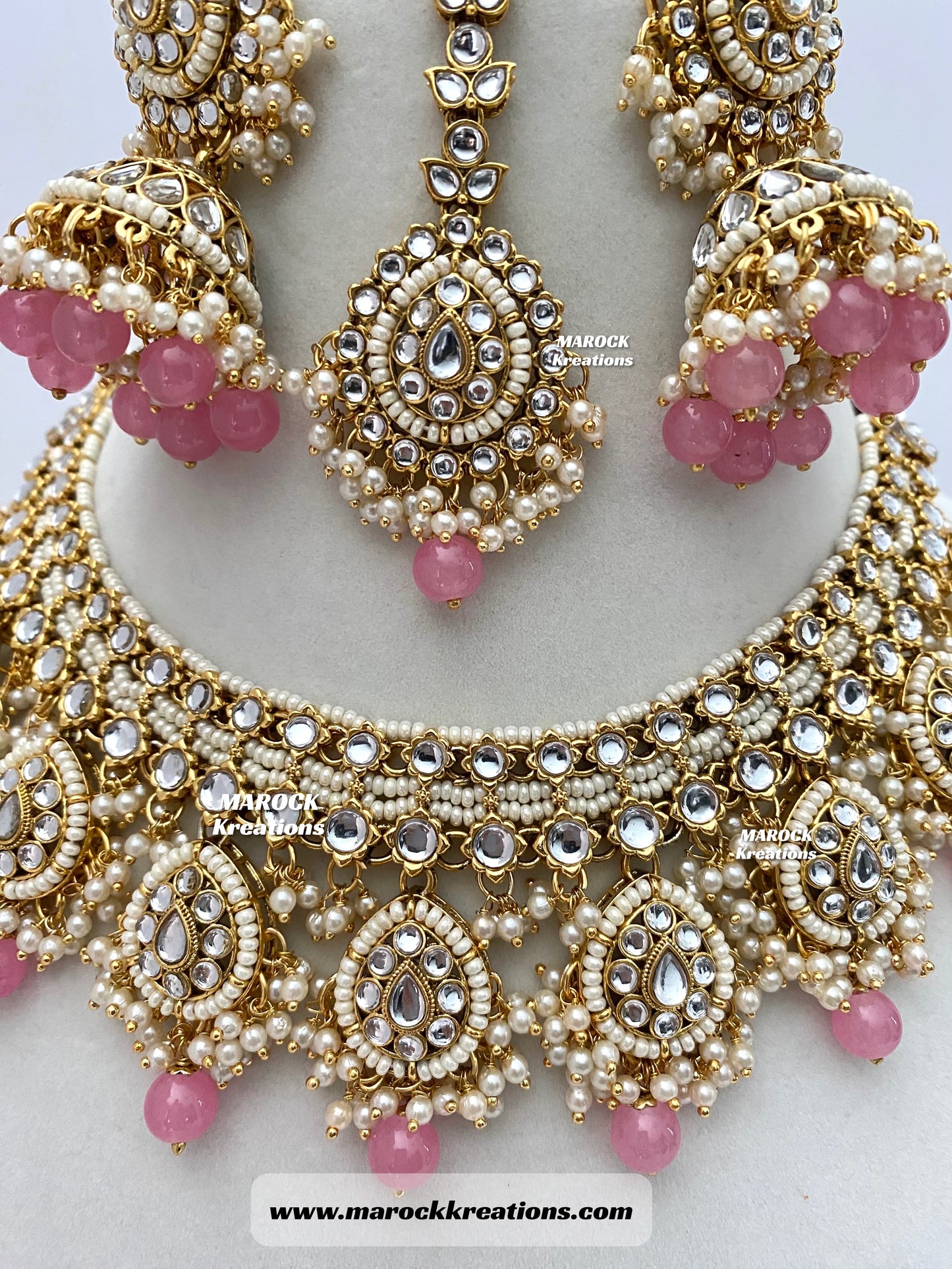 Premium Quality Kundan Necklace set