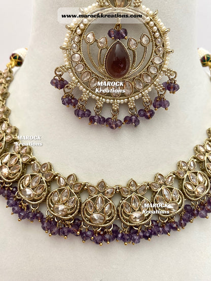 Antique Polki Necklace set