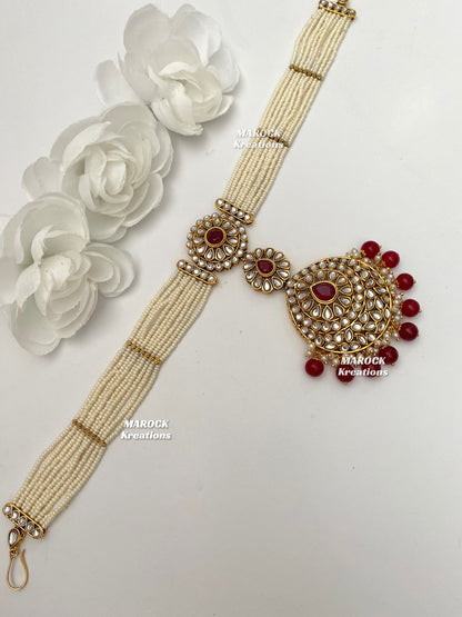 Premium Quality Kundan Sheesh Phool/Head band/bridal accessories