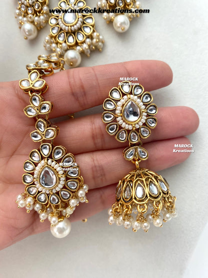 Shaneel Premium quality Kundan Choker set