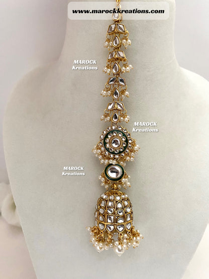 Mehak Premium Quality Kundan Statement Necklace set