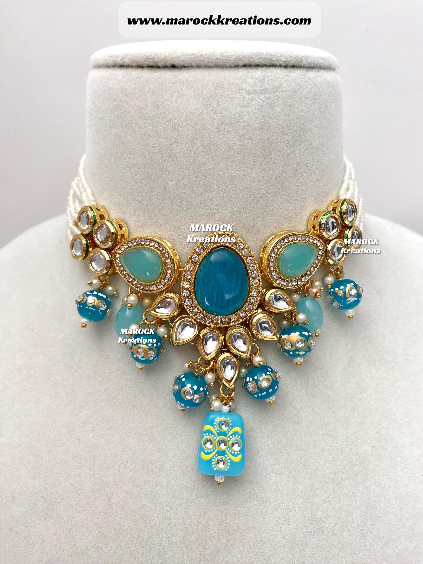 Tanvi Kundan Choker set