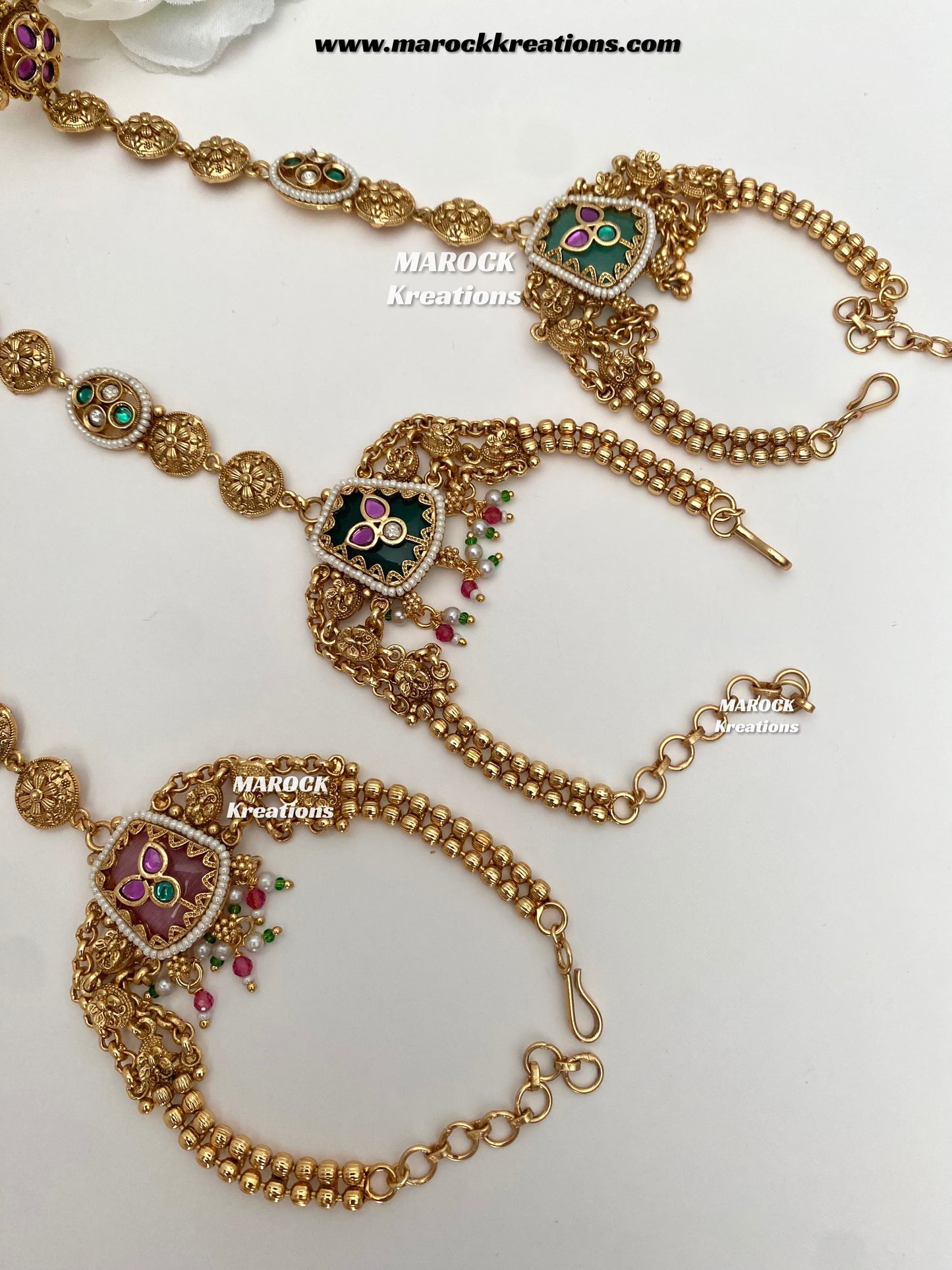 Meliza Premium Quality gold plated heritage Hand pieces