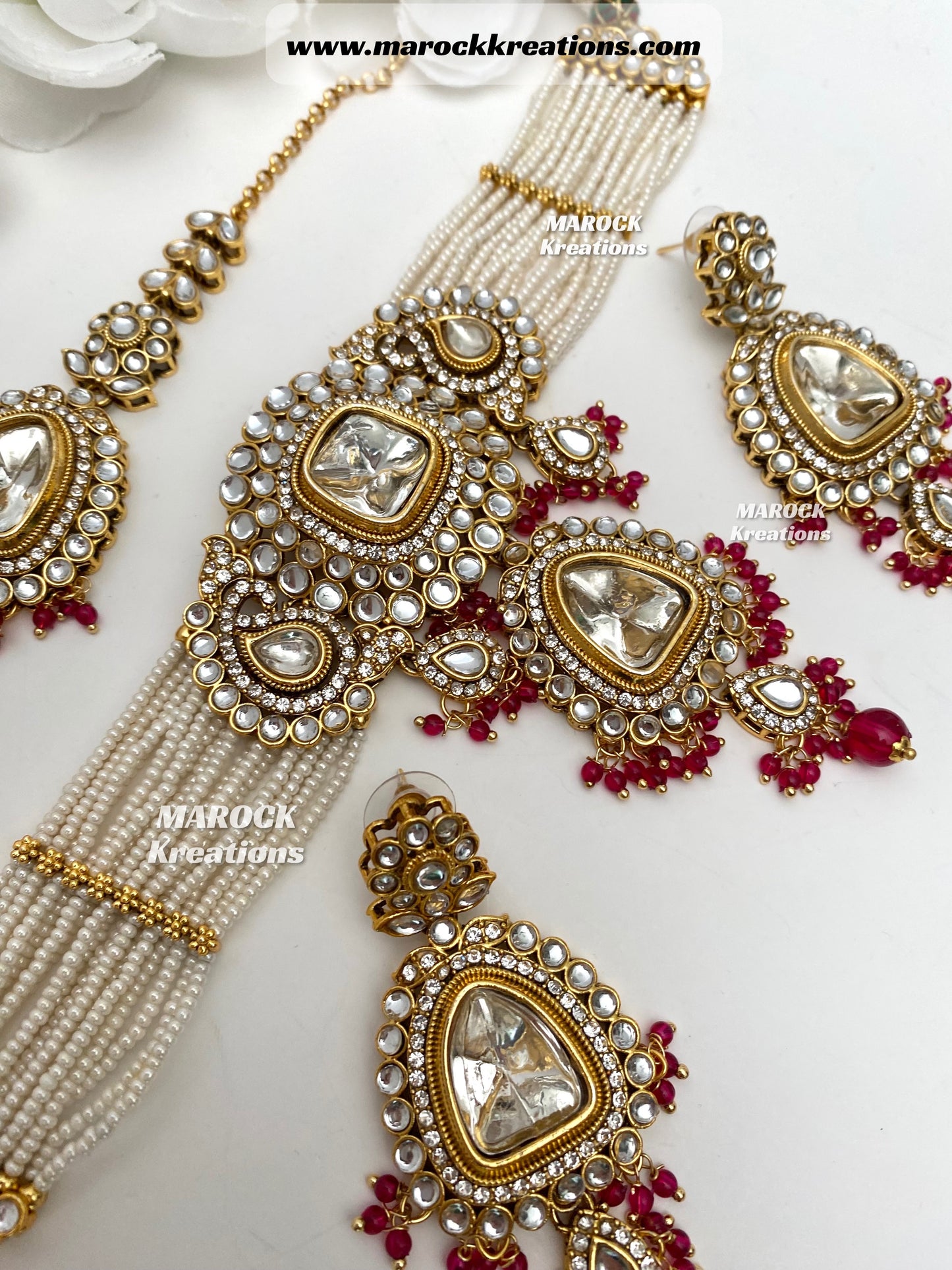 Aarzoo Kundan Statement Choker set