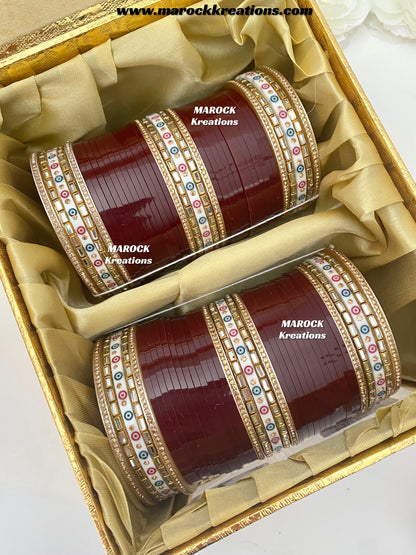 Traditional Kundan Bridal Choora