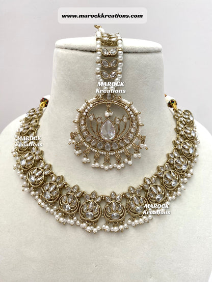 Antique Polki Necklace set