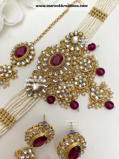 Barbie Kundan Choker set