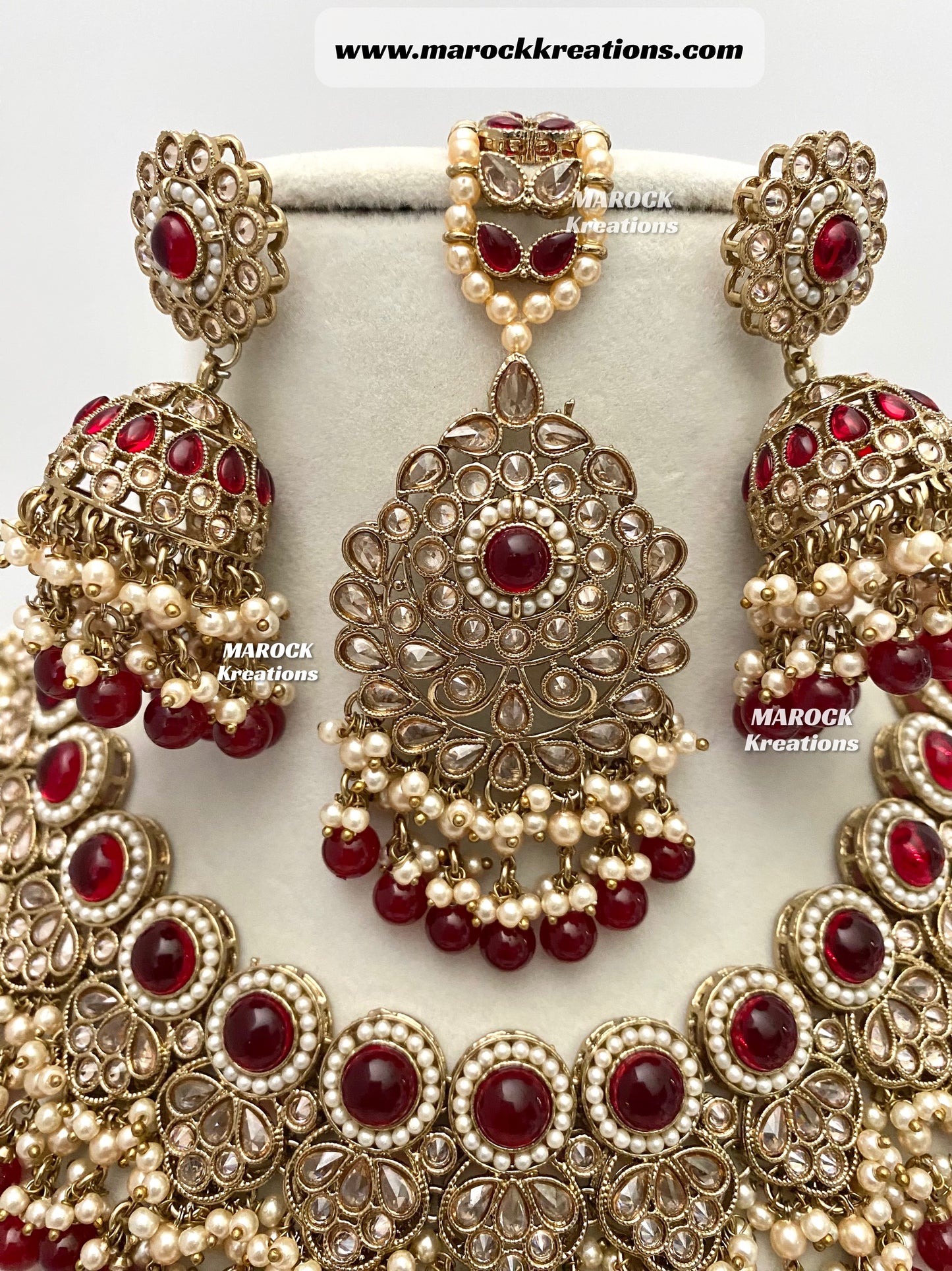 Aalia Antique Polki Necklace set