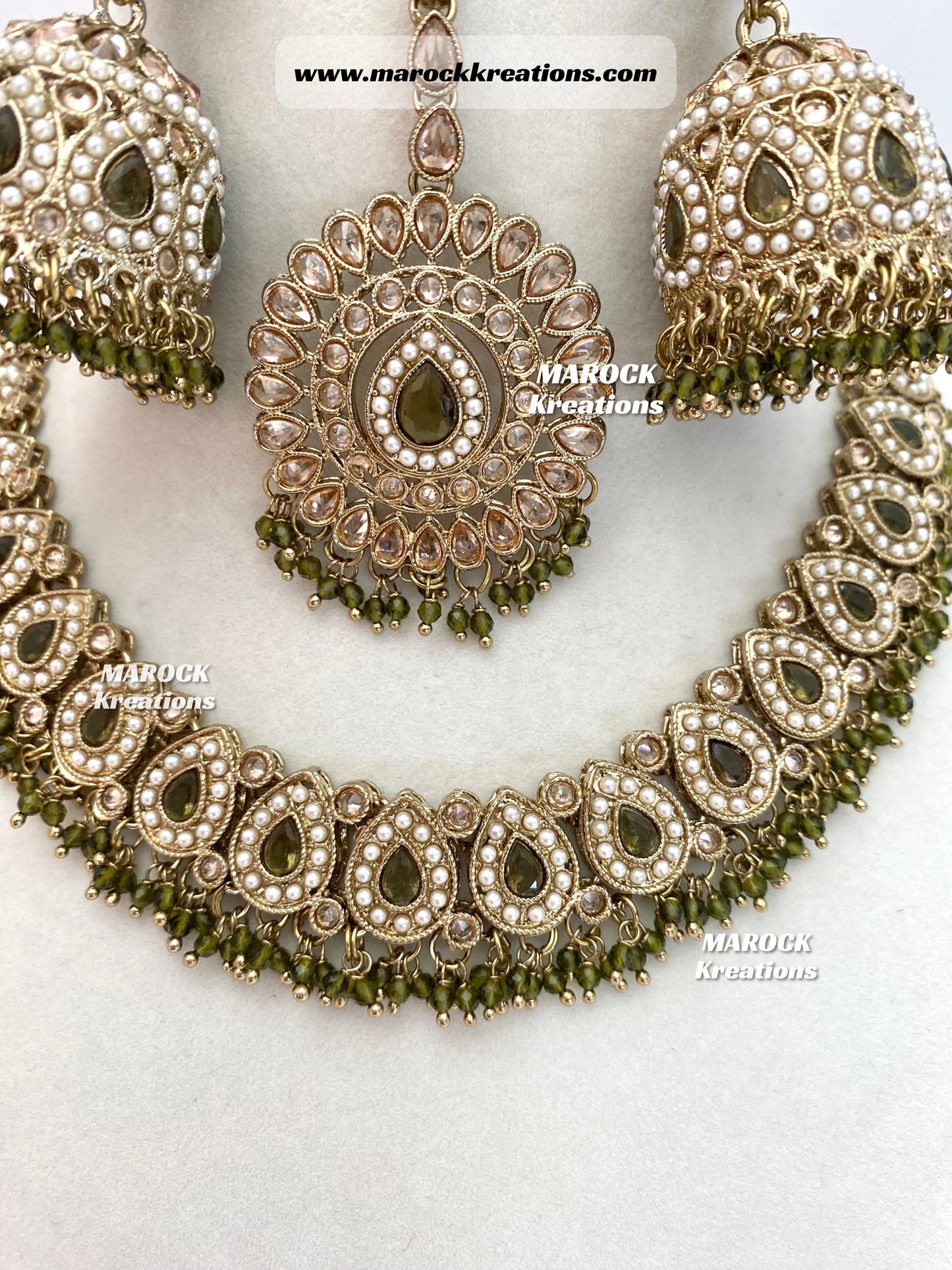 Antique Polki Necklace set