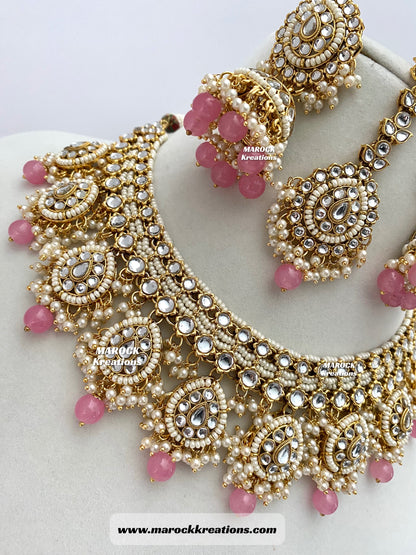 Premium Quality Kundan Necklace set