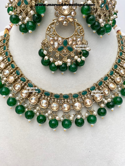 Shefa Polki Necklace set
