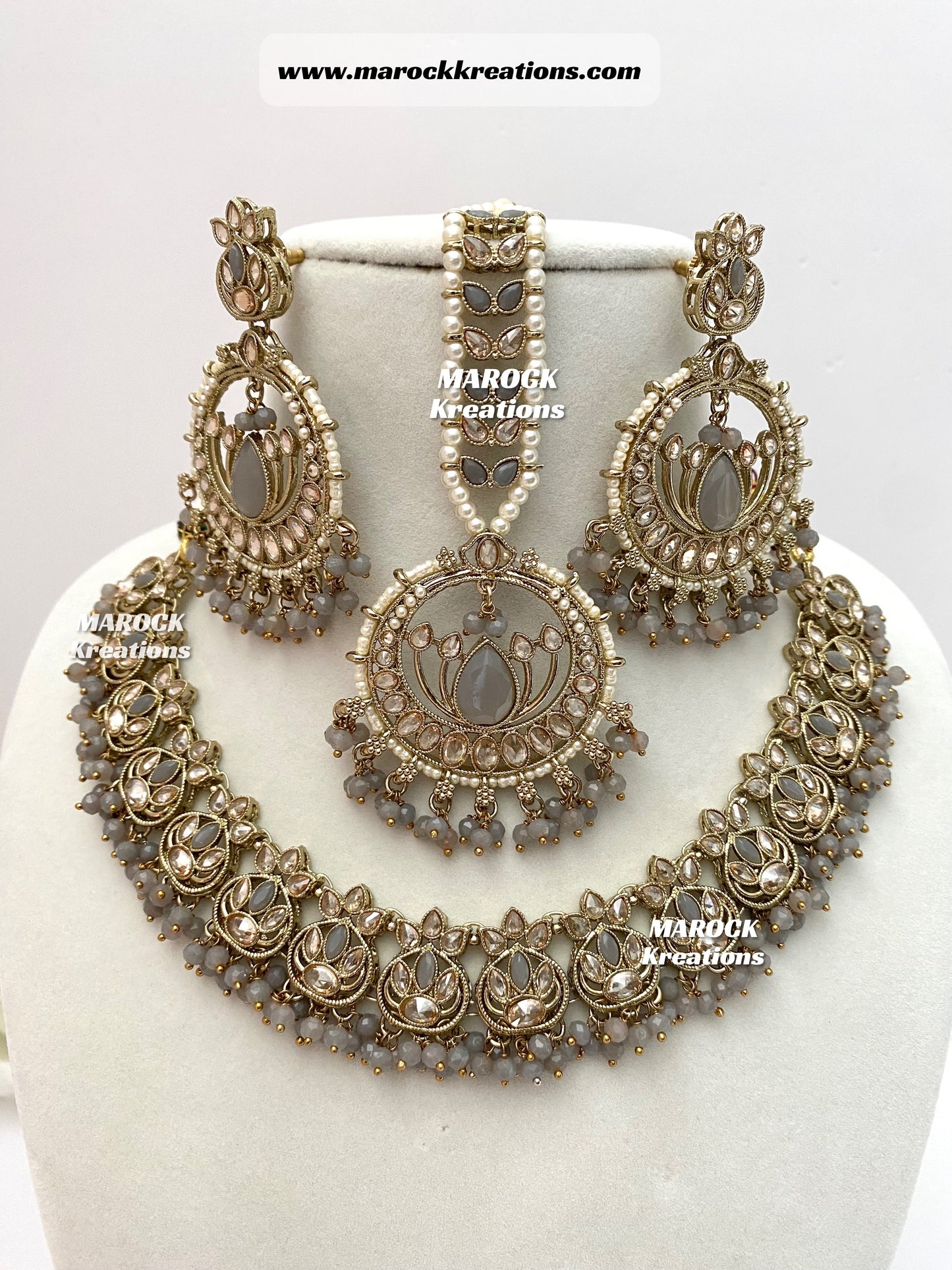 Antique Polki Necklace set