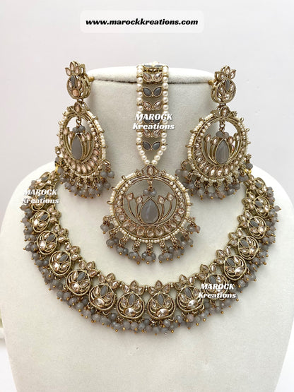 Antique Polki Necklace set