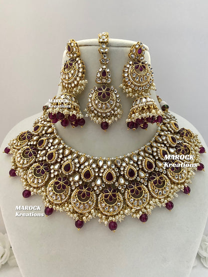 Premium Quality Kundan Necklace set