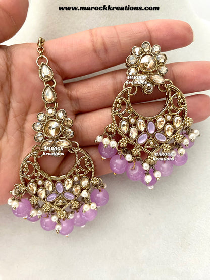Shefa Polki Necklace set