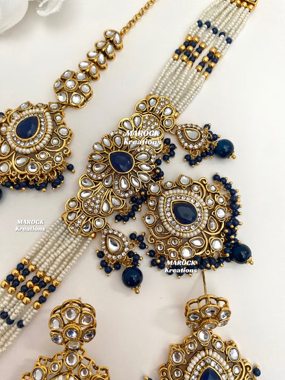 Mahima Premium Quality Kundan Choker set