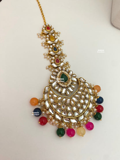 Bhavika Premium Quality Kundan choker/Necklace set
