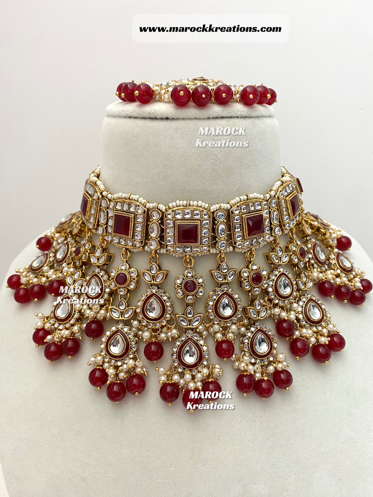 Zoya Premium Quality Kundan Statement Necklace set