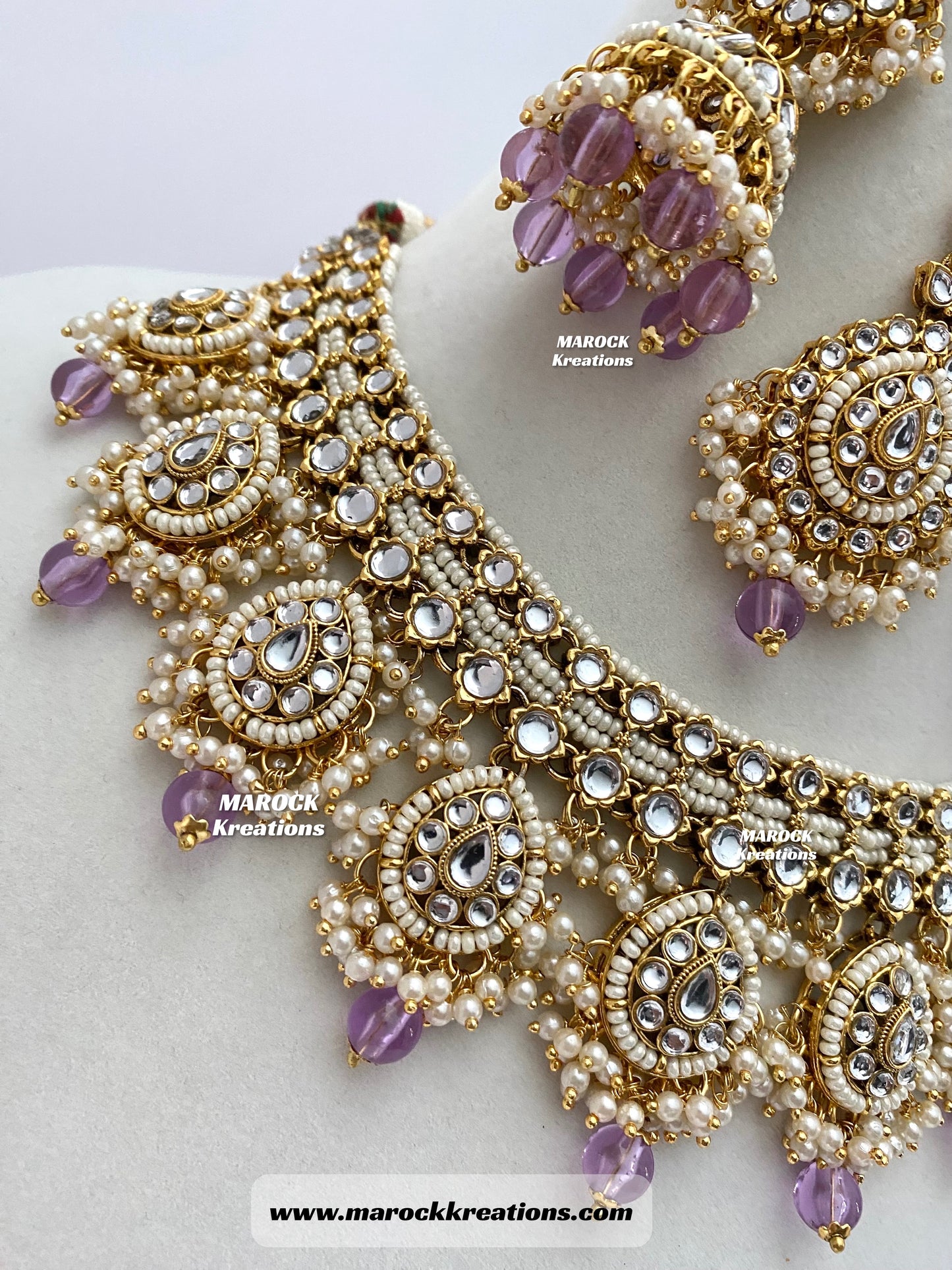 Premium Quality Kundan Necklace set